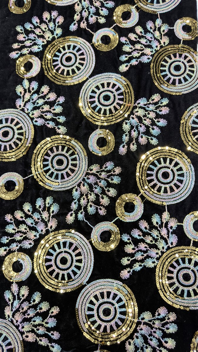 Design A-1005 fancy fabric